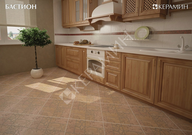 На пол Бастион Коричневый 4 - фото 7