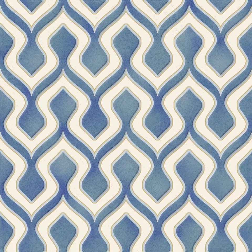 KMD3STA007BN Декор Шавен 1 матовый 20x20x0.69