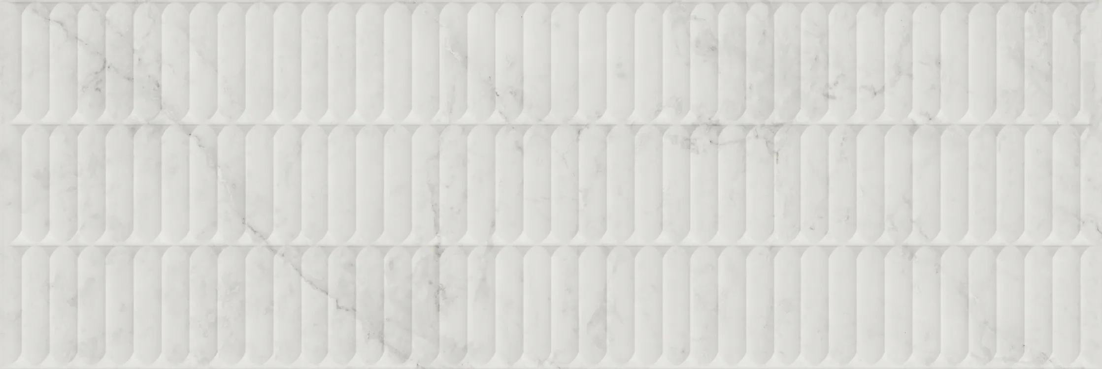 KM3090B0160R На стену Тубкаль Белый глянцевый структура обрезной 30x89.5x1.05 - фото 2