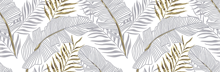 1664-0203 Декор Диаманте Dec. Листья