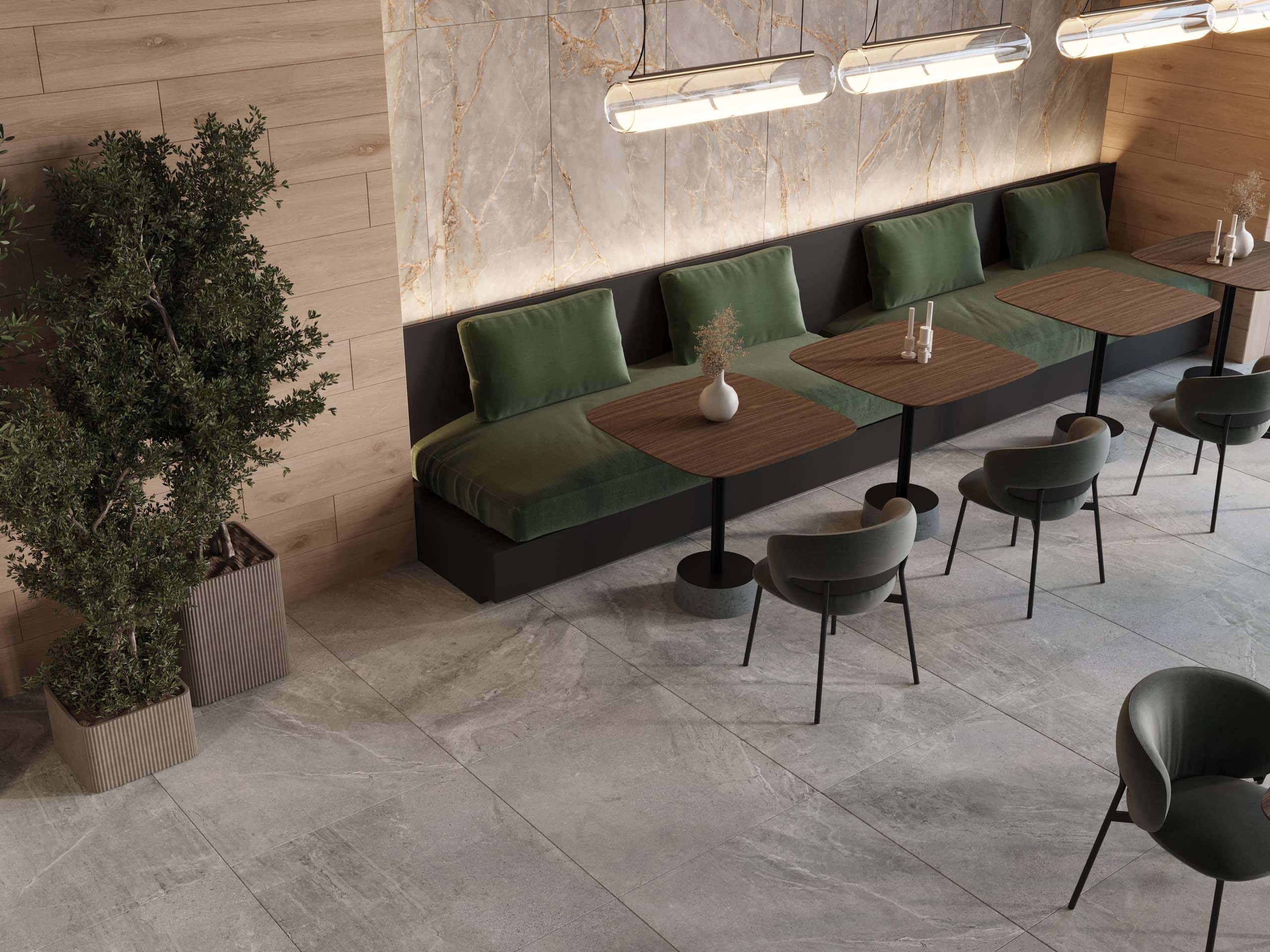 KA00/NS_R9/60x120x10R/GW На пол Kailas KA00 Ivory 120x60 Неполированный - фото 16