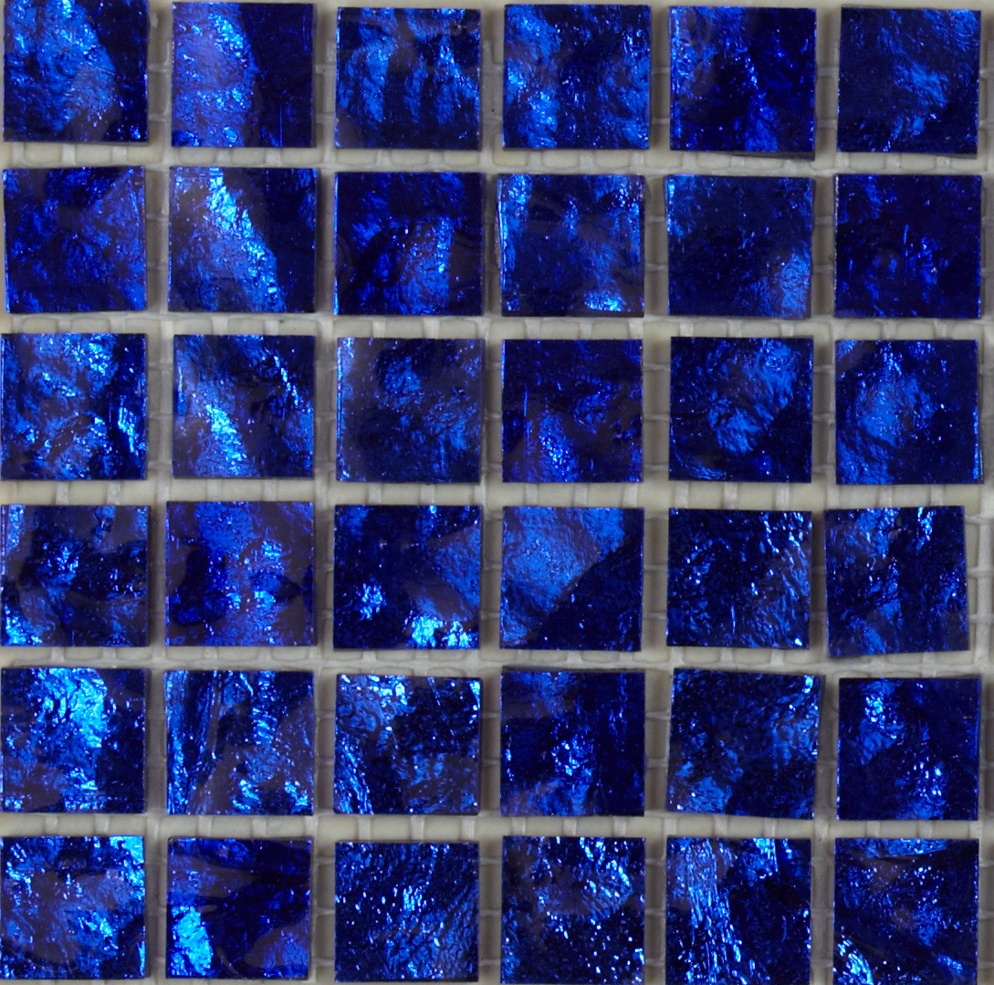 На стену Murano Specchio 16 Синий чип 15