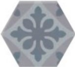 15-292-418-1913 Декор Lambeth-Sloane Hex Sloane Cement Mix Матовый - фото 2