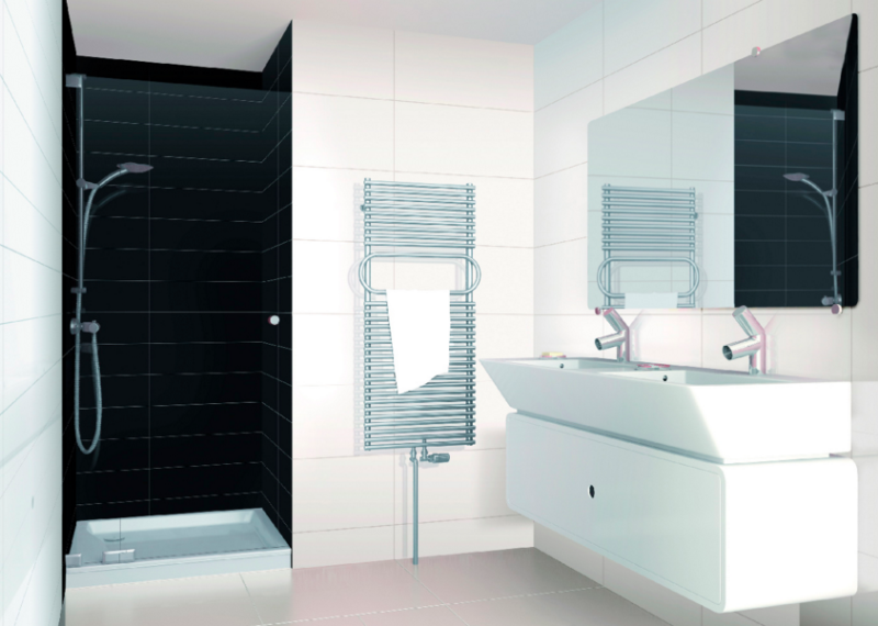 203032 На пол Blanco-Negro Blanco Mate 60x120 - фото 5