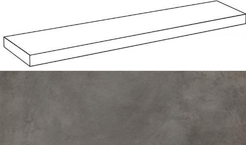 620070001310 Ступень Millennium Блэк 160 Угловая Левая Натуральная