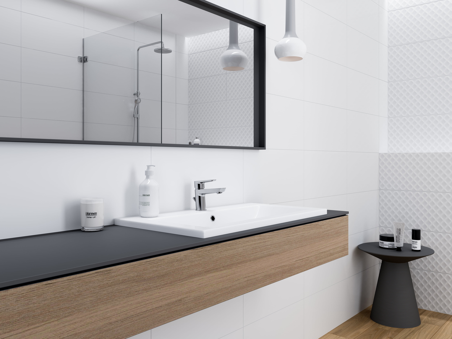 DEL051D-60 На стену Deco Белая - фото 3