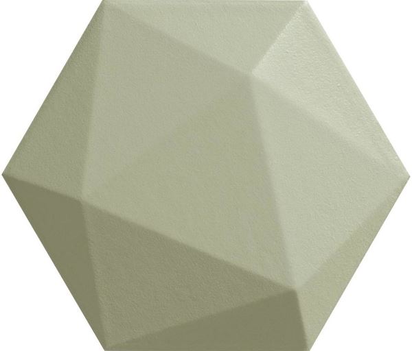 На стену Origami Green hex 11x12.5 - фото 4