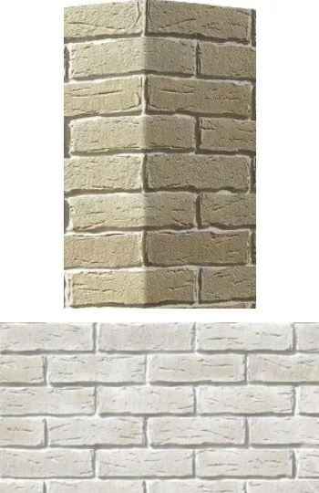 375-05 На стену Сити брик Белый 22x7