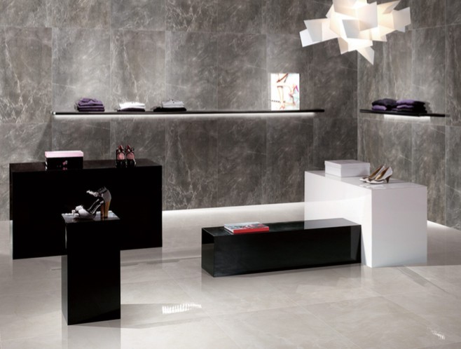 На стену Marble Porcelain Porcelain Calacatta POL мозаика 48x48 - фото 4