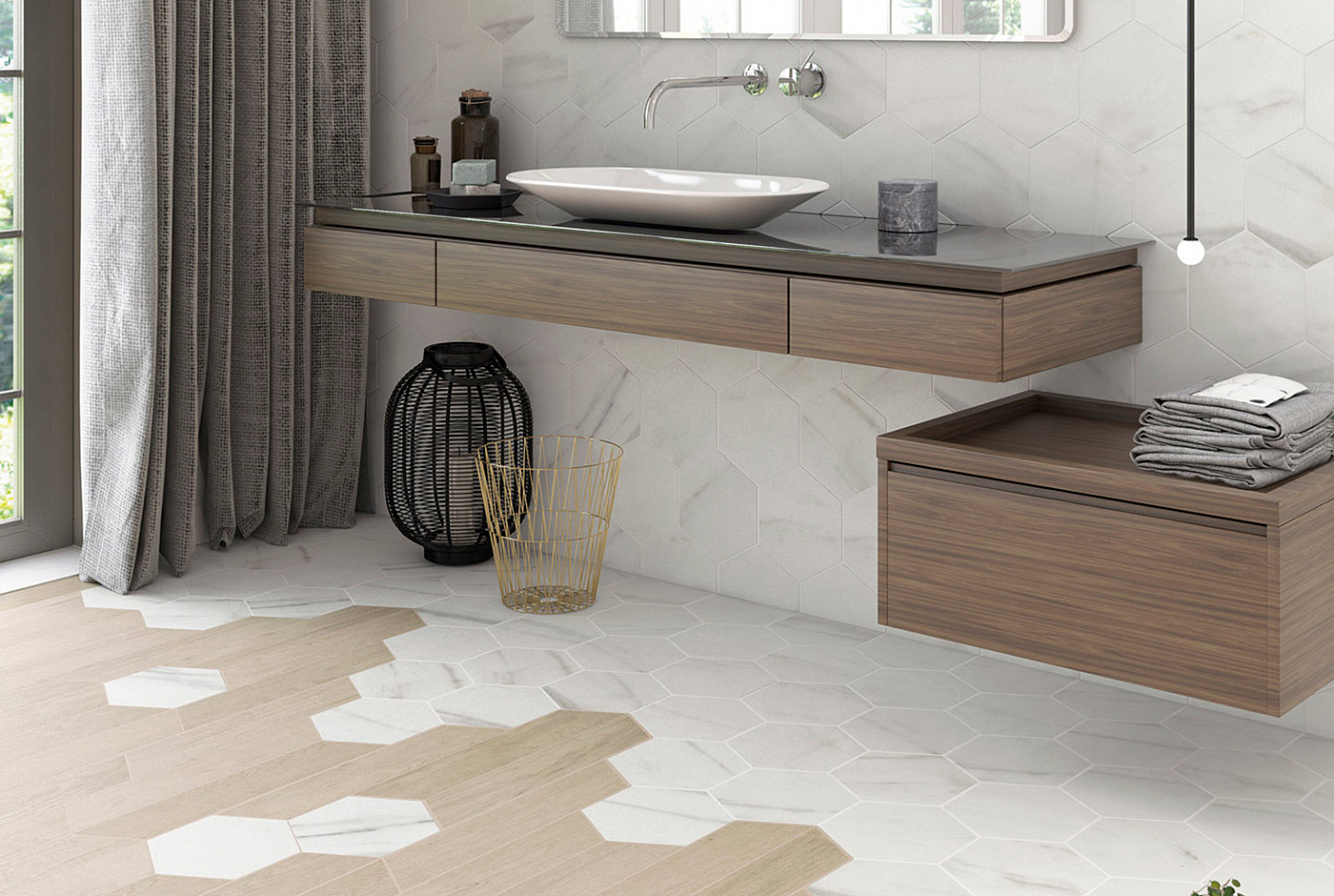 120279 На пол 60 Grad Chevron B Wood Dark - фото 14