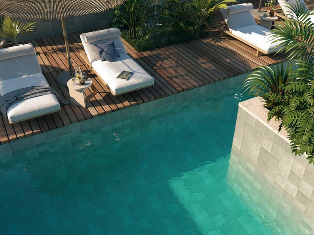 На пол Bali-Stone Sand Mate R10 20x20 - фото 6