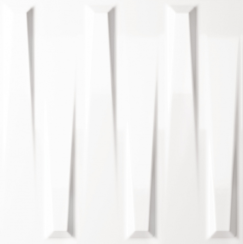 На стену Dutton White Gloss 25*25