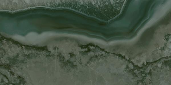 19077 На стену Сеттиньяно Зеленый Грань Глянцевый - фото 4