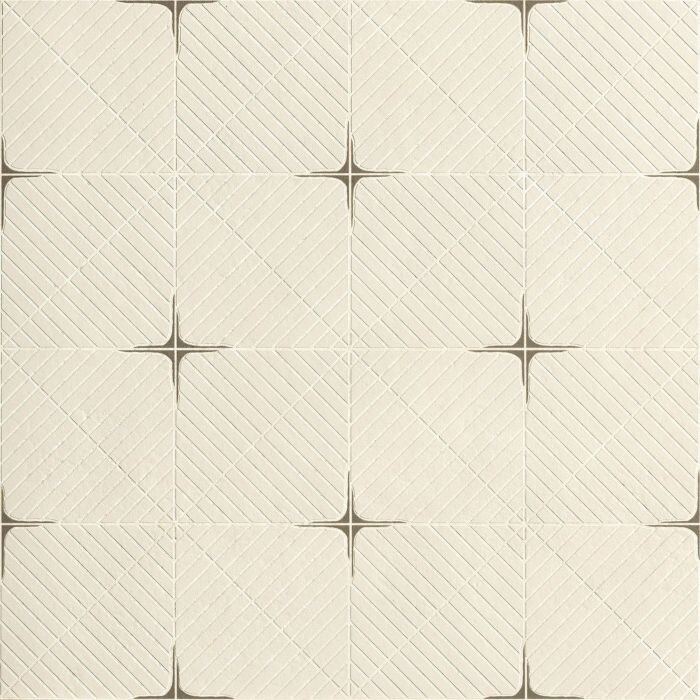 AF9S Декор Marvel Travertine White Diamond 60х60