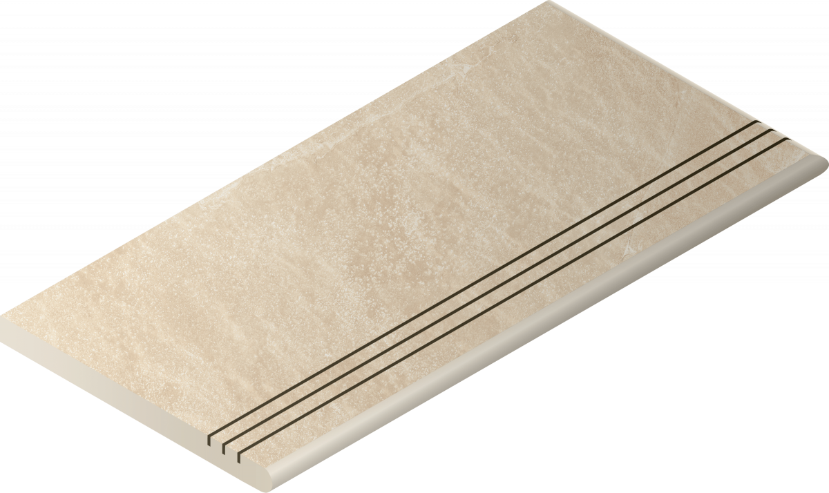 620040000065 Ступень Materia X2 Магнезио Закругленная Грип 30x60 Правая