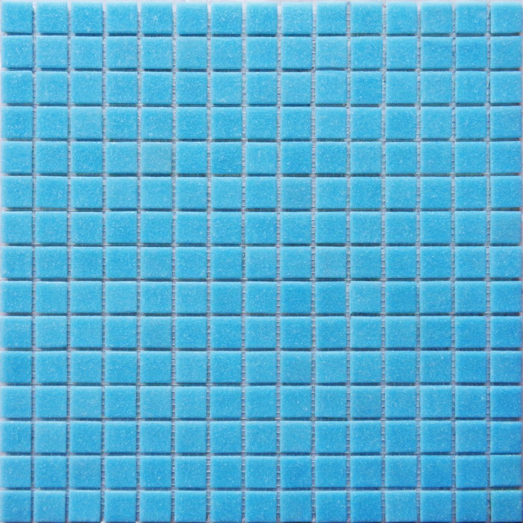На пол Керамическая мозаика Simple blue на бумаге