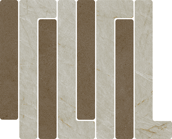 41WE Декор Tandem Mosaico Trellick Uyuni Mokka 30x24.2