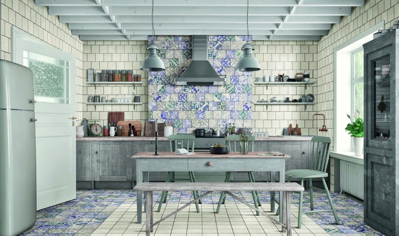 RLN0497 На пол Lisbon-Evora-Sintra Blue 16x16 - фото 6