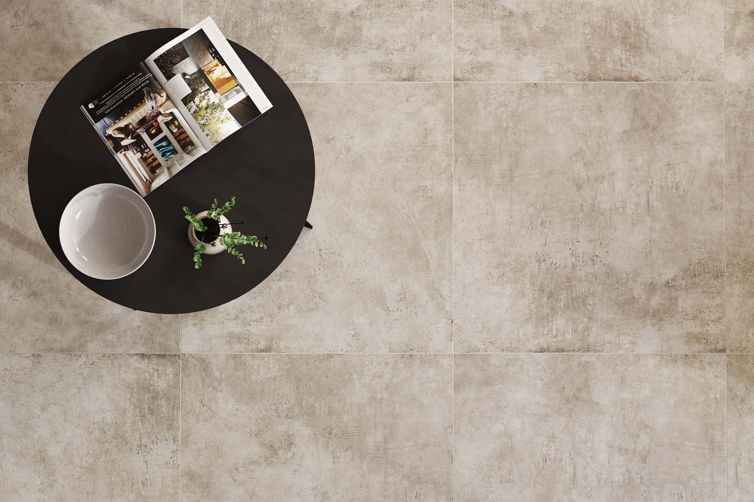 933  На пол Cement Flake Mud 180x120 - фото 36