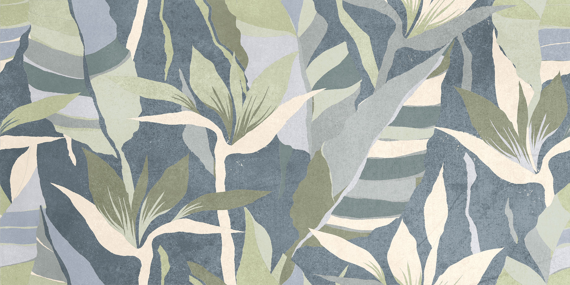 GT244VG На стену Dominica Синий тропики 30x60 - фото 7