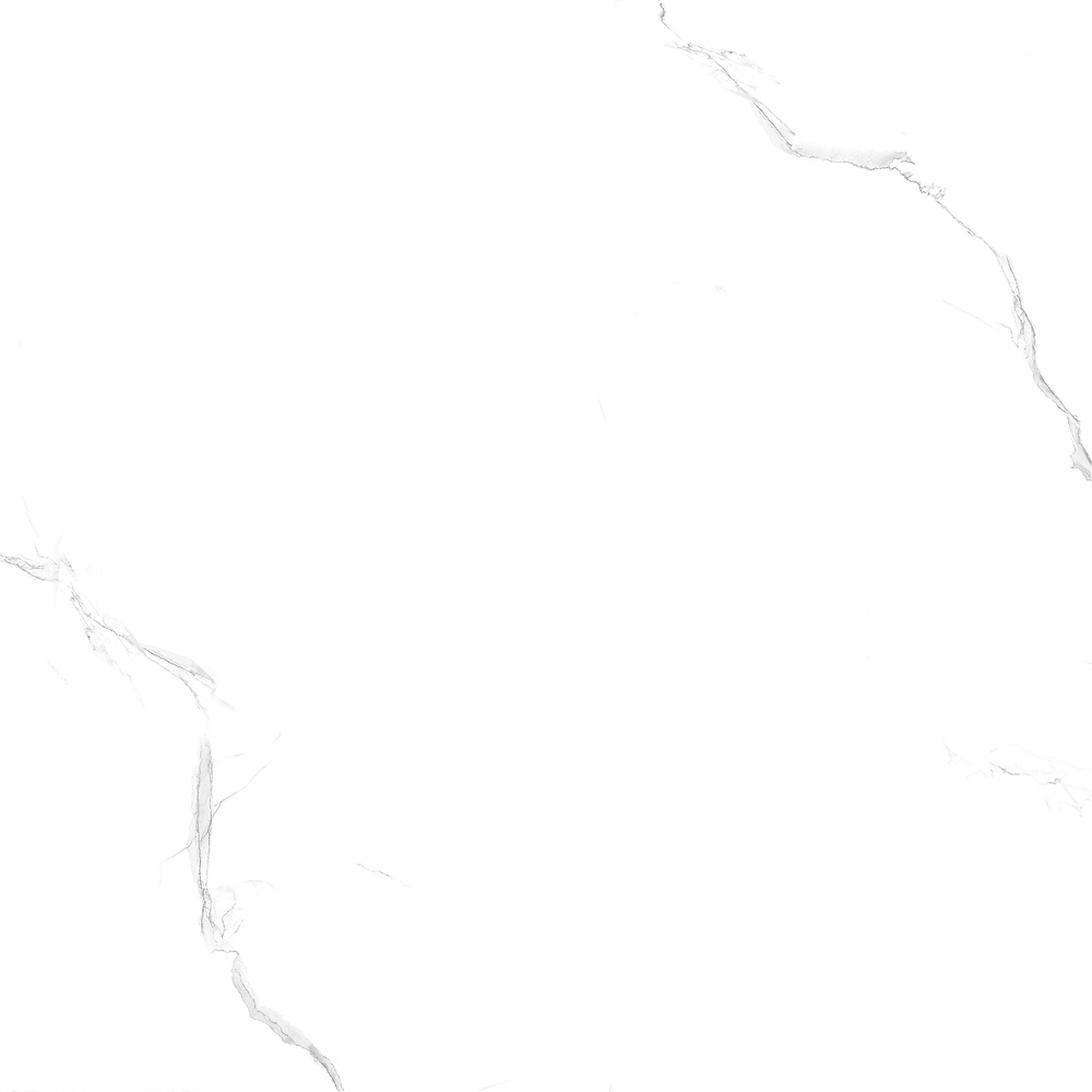 На пол Sisam White Glossy 60x60 - фото 5