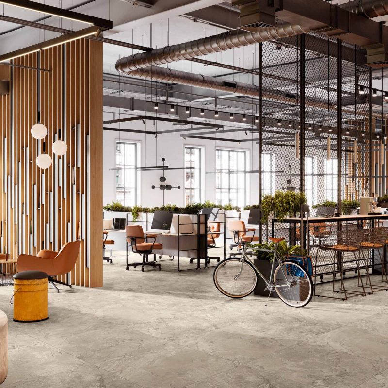 0012929 На пол Memento Bruges Smoke Nat Rett 60x120 - фото 7