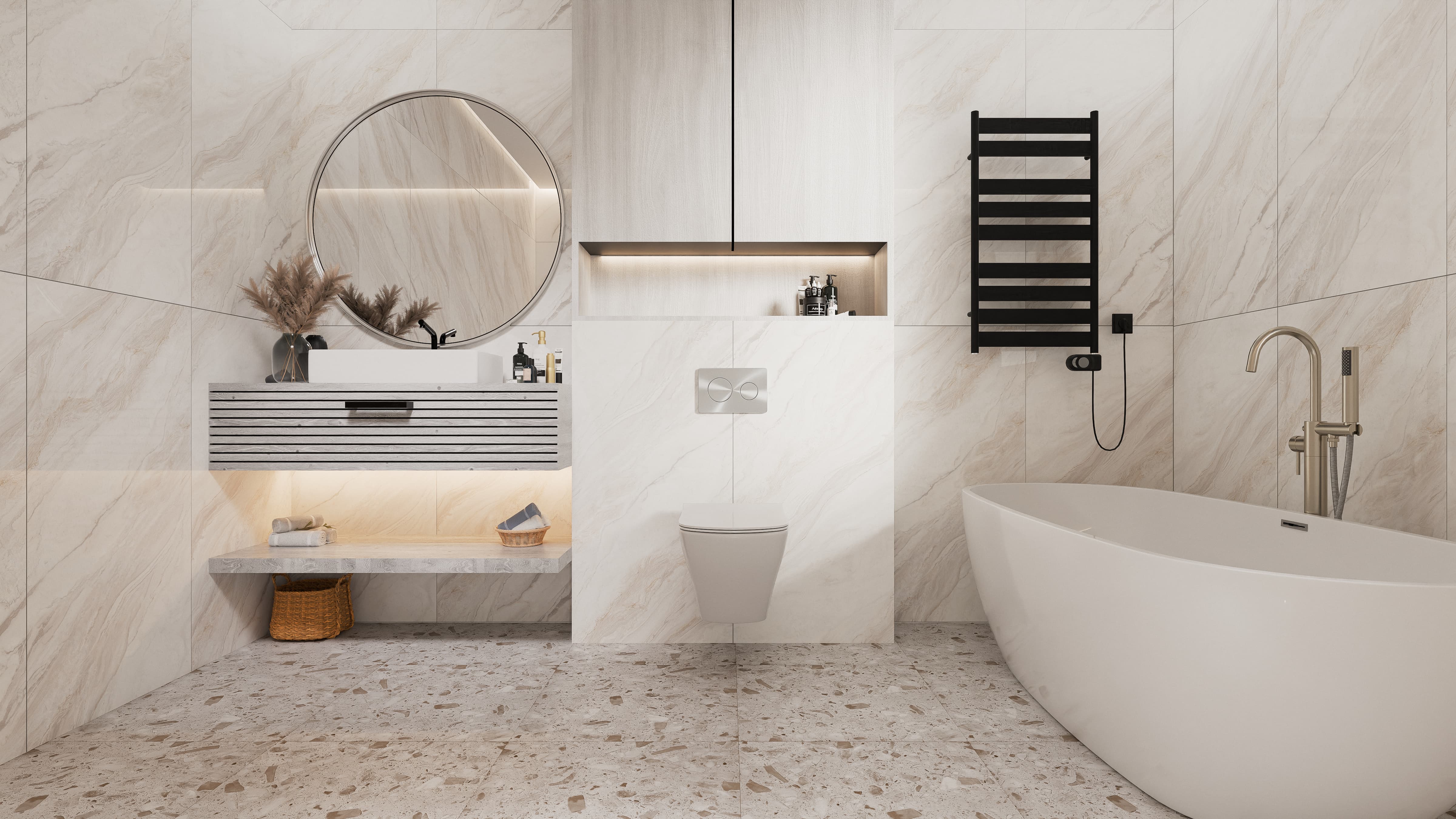 PT12P015 На пол Streams Ivory Pol 1200х600х9 - фото 3