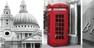 Панно Monocolor Composicion London Calling A - фото 2