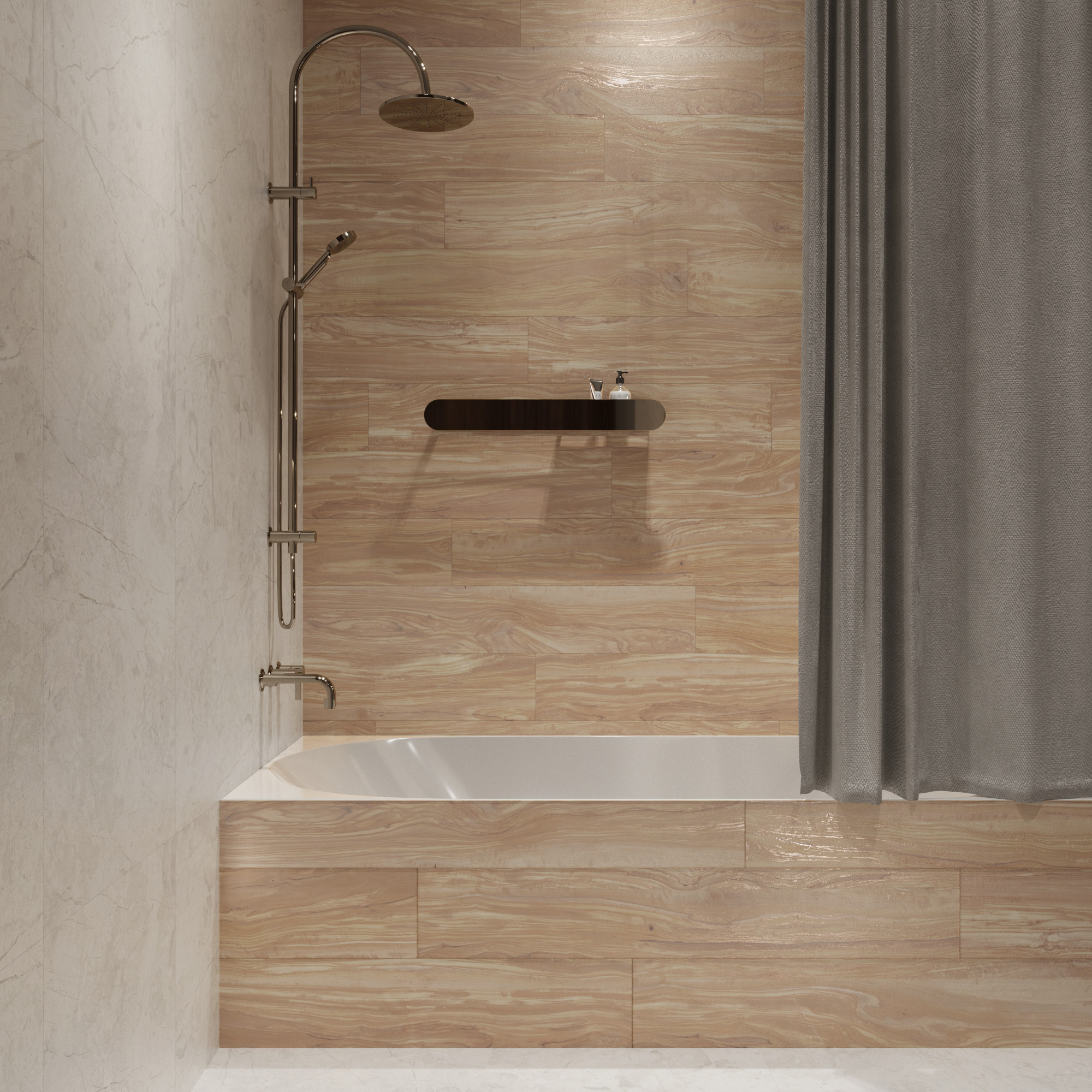 CW-CR01-B На пол Pearsian Wood Charcoal Carving 20x120 - фото 16