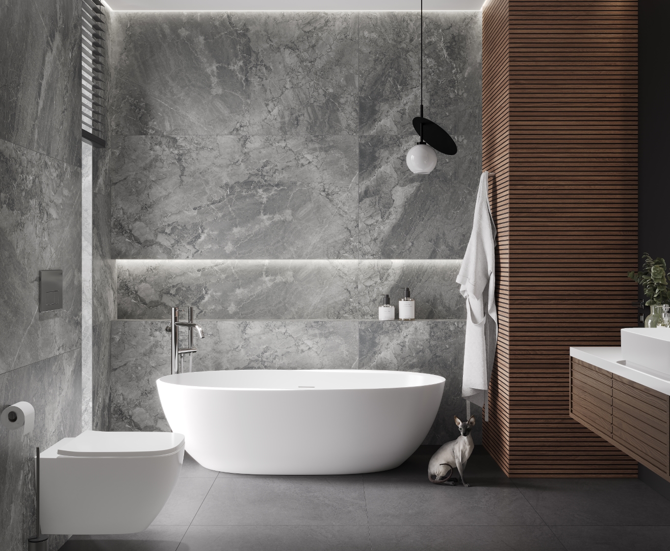 Лапарет Materica Grey