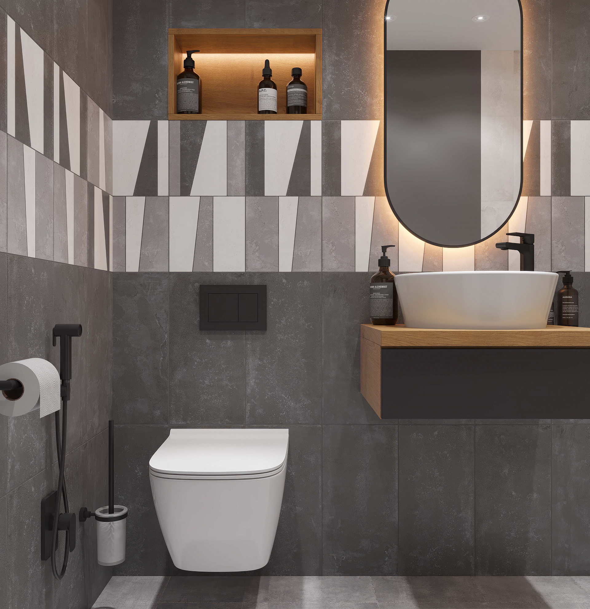 На стену Бордо Светлая 250x500 - фото 4