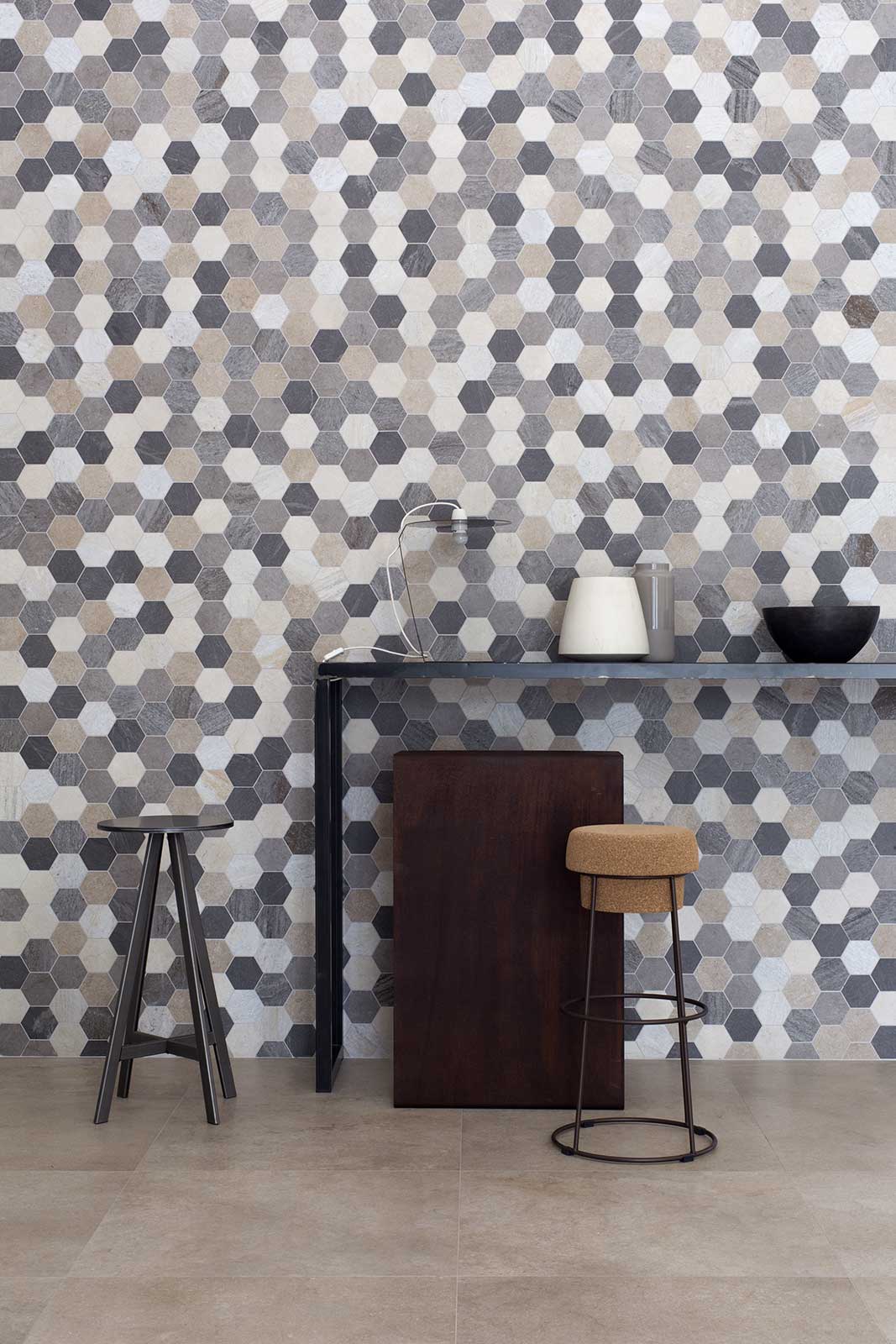 R04E На пол Realstone Quarzite Grigio rett. 60х120 - фото 5