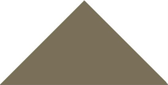 M6712 На пол Цветовая палитра Треугольник зеленый 50х36х36