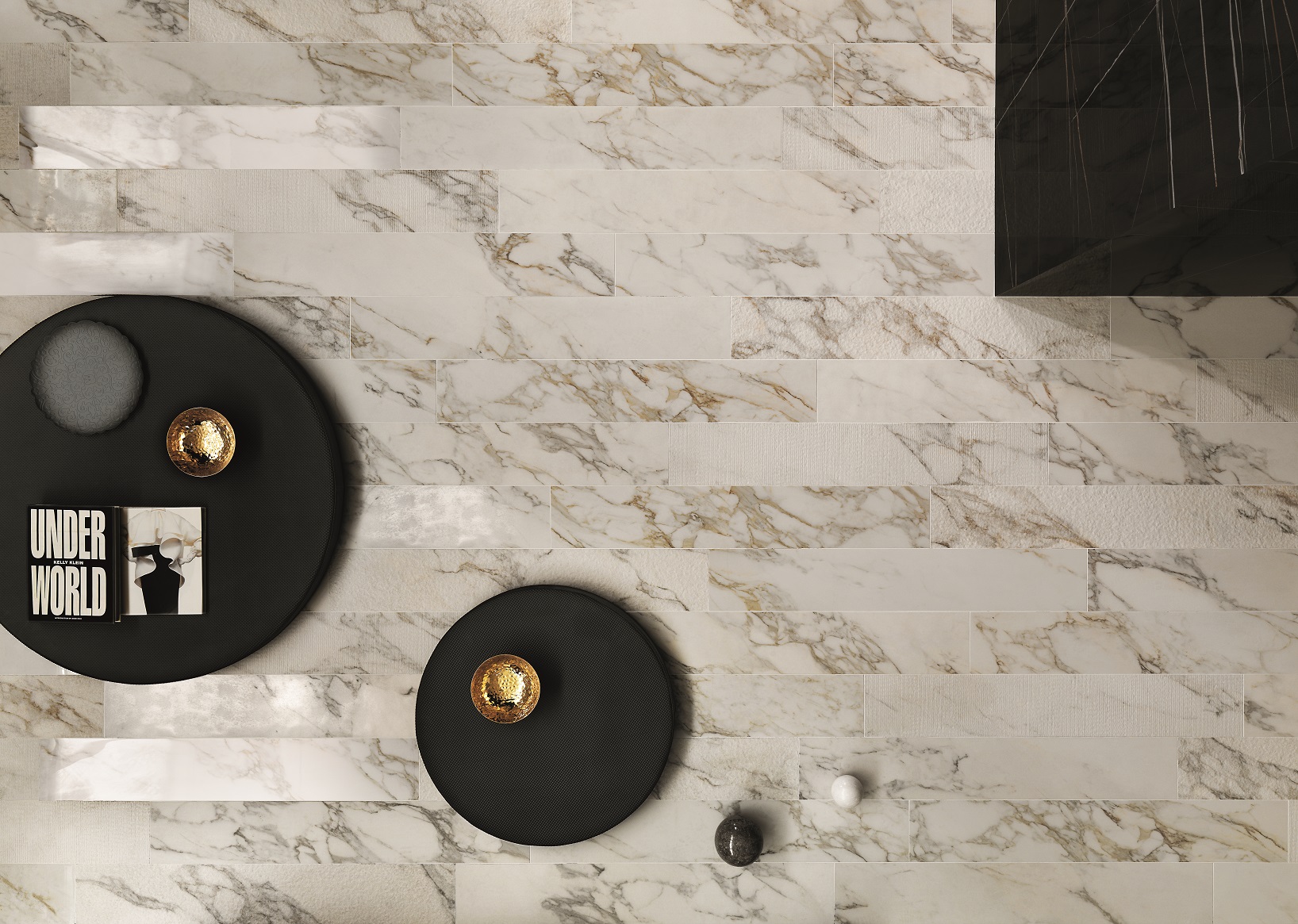 Декор Marble Experience Calacatta Gold Rett Lap - фото 11