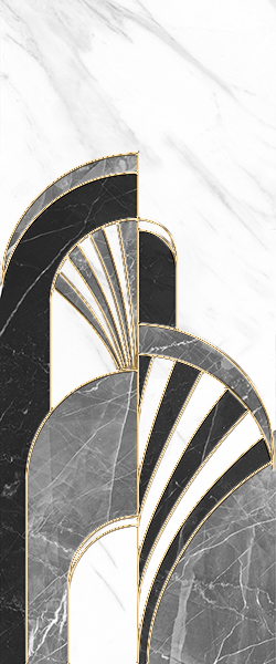 010300000224 Декор Noir White decor 01 - фото 3