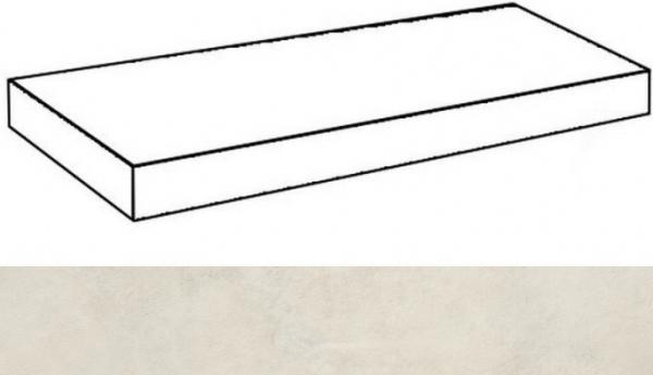 620070001291 Ступень Millennium Пьюр 80 Угловая Левая Натуральная