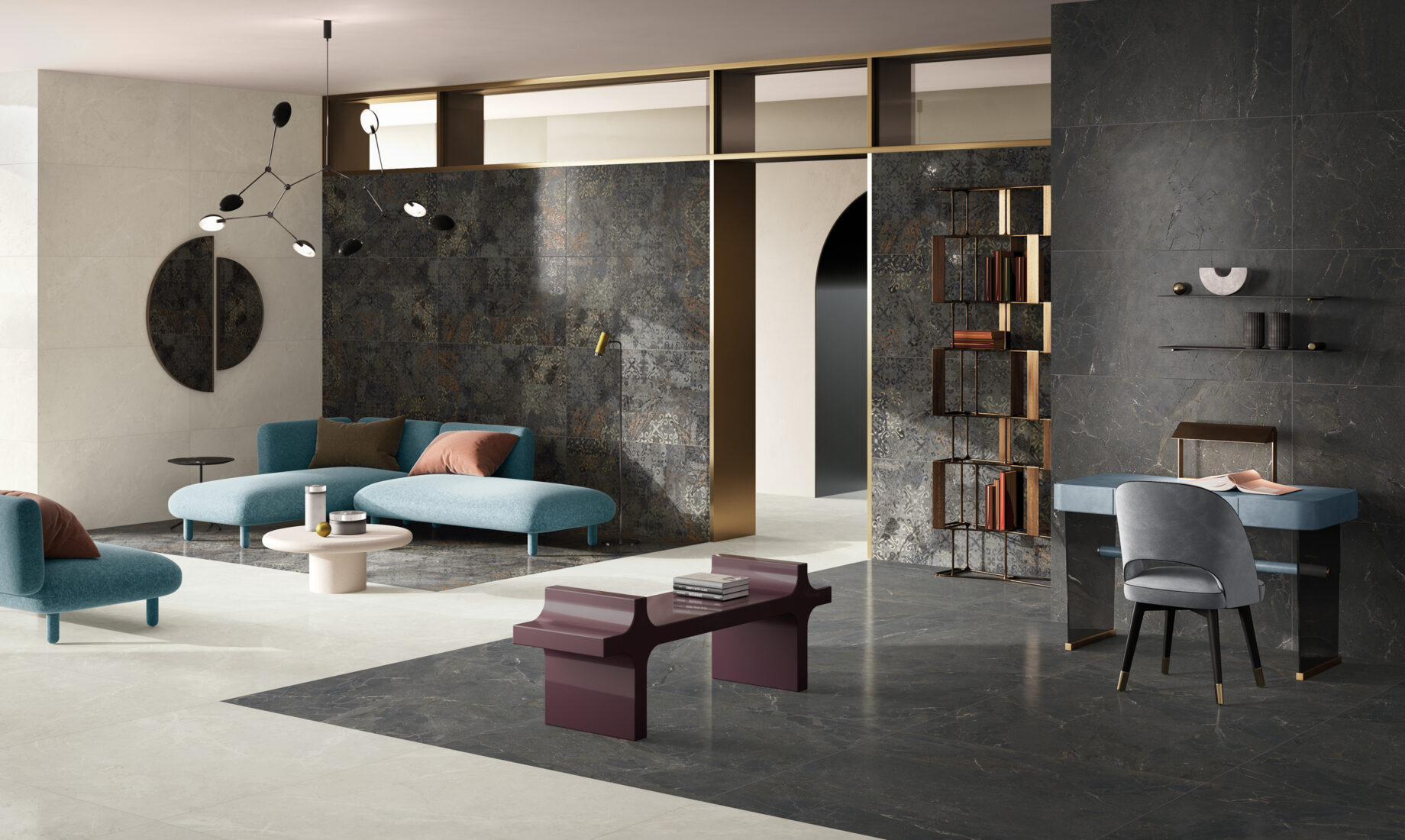 133280 На пол Azimuth Meridian Molato Ret 60x120 - фото 6