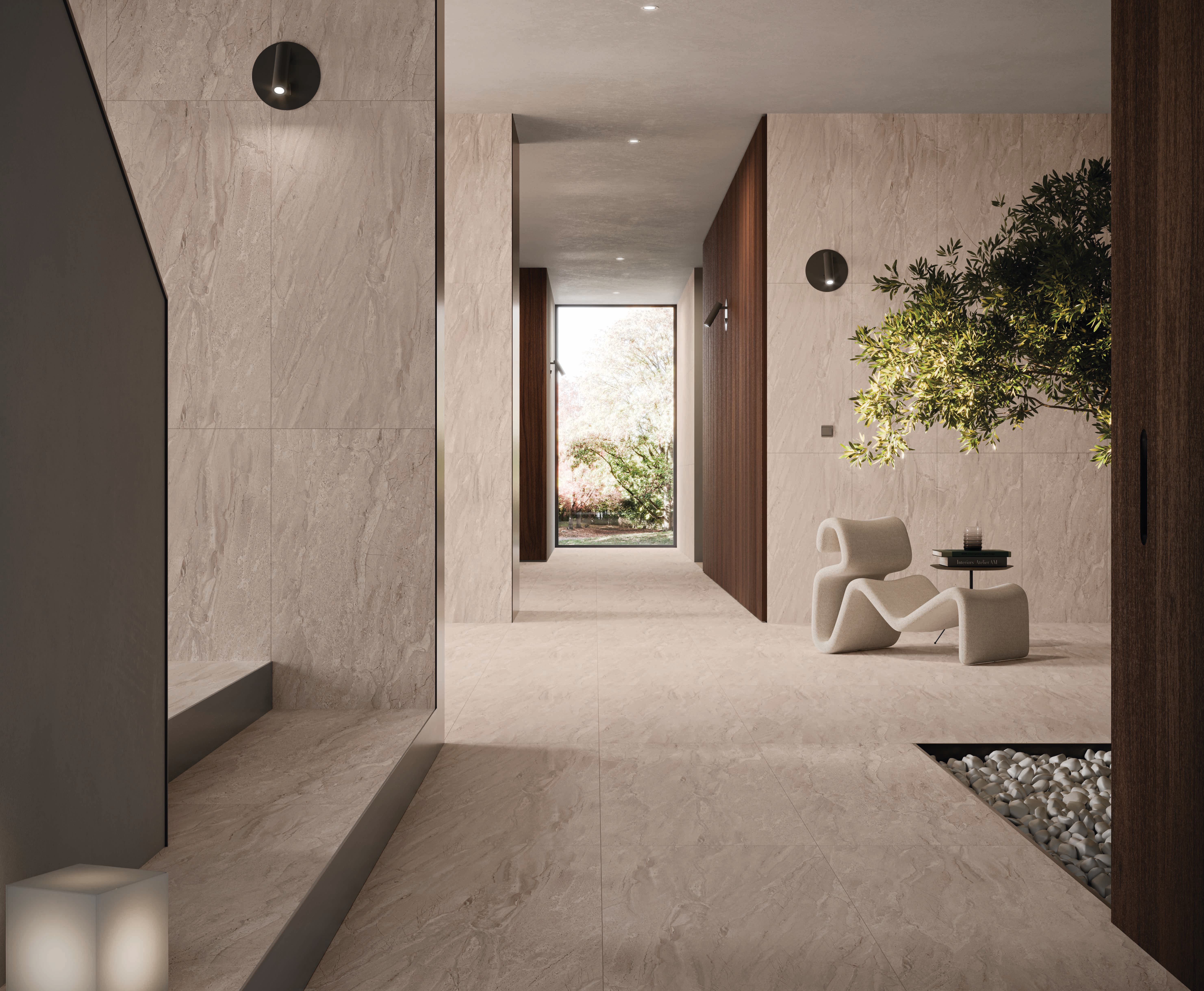 R1DY0HH02GRR5 На пол Dorsey Beige 2cm 58x58 - фото 9