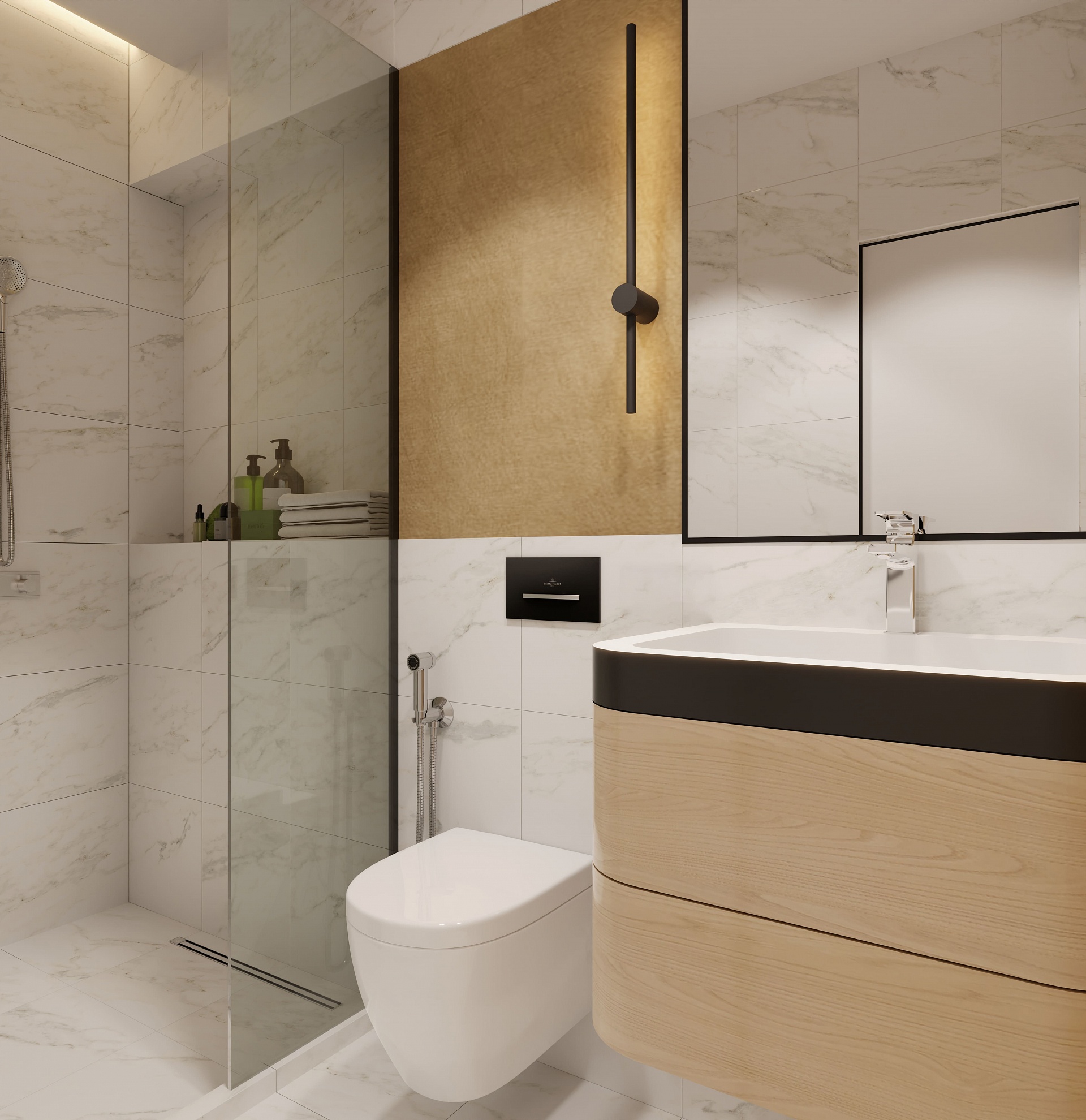 На пол Калькутта Белый 32.7x32.7 - фото 2