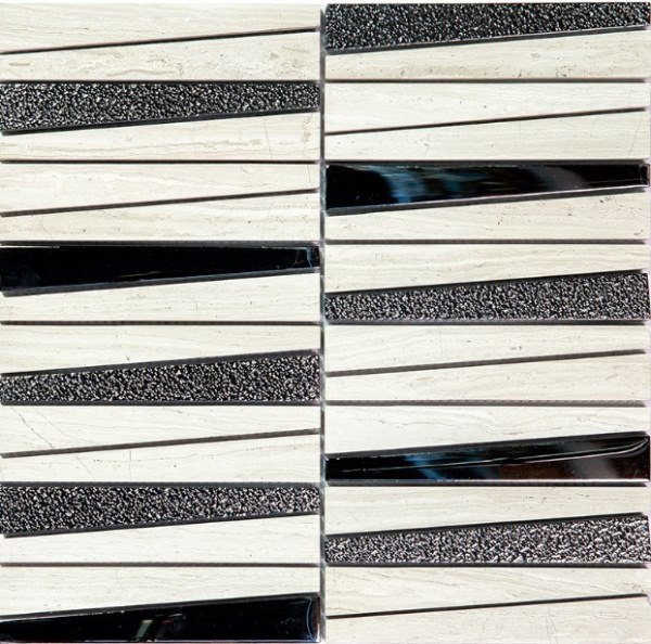 На стену Hi-Tech Мрамор Серый Серебро 298x298