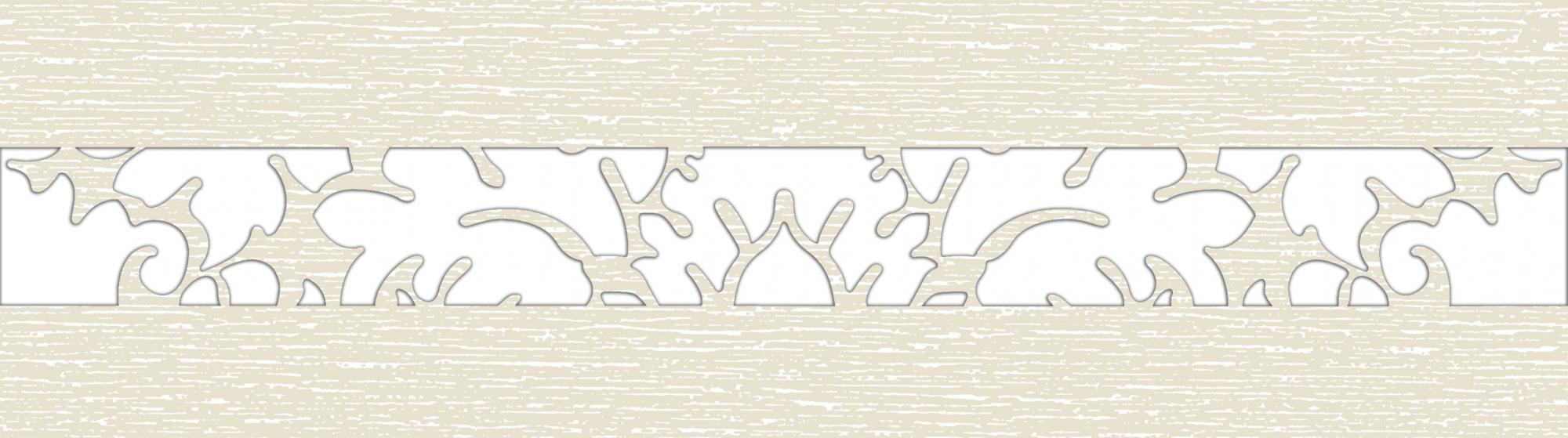 337 Бордюр Queen Cen. Grey 7х24.5