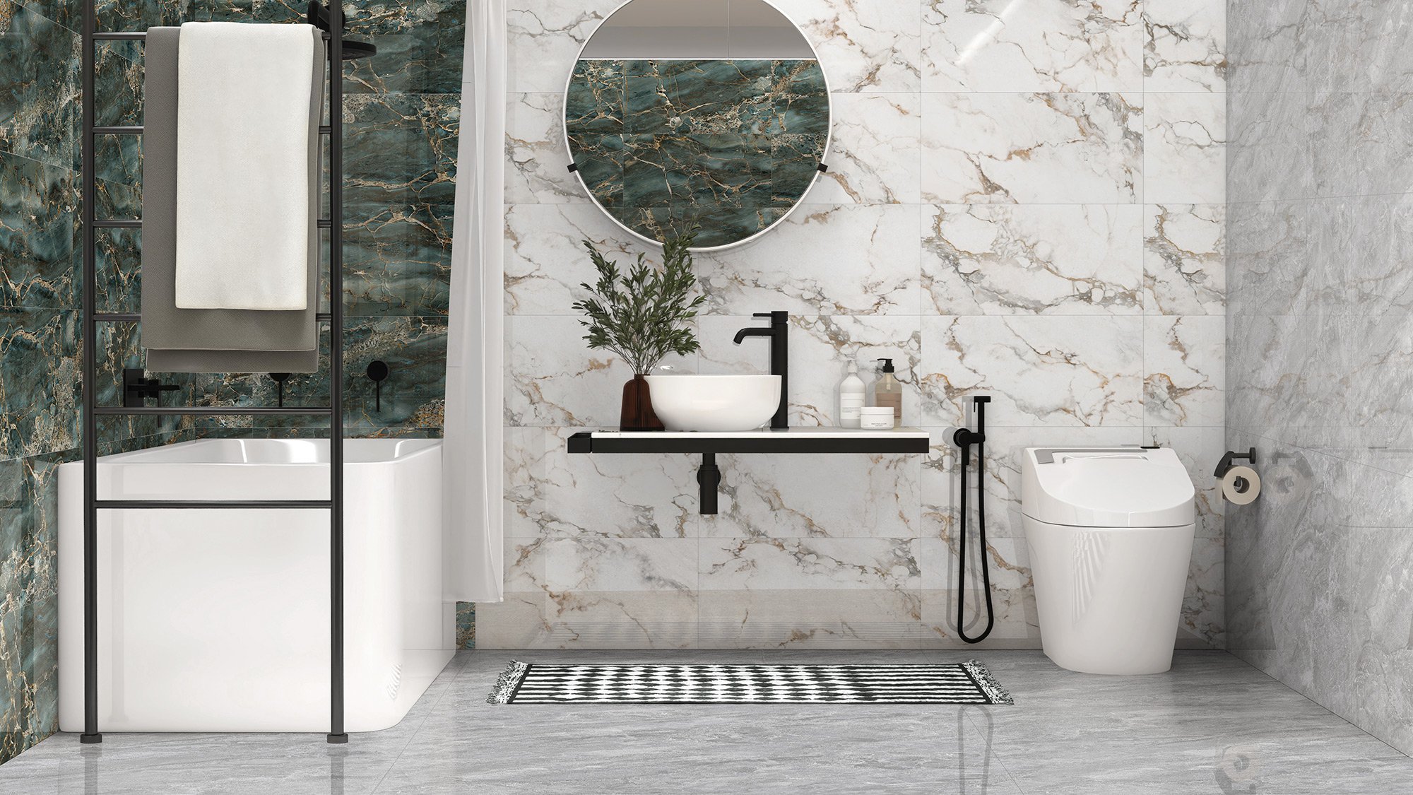 GT230VG На стену Marigold Белая 30x60 - фото 12