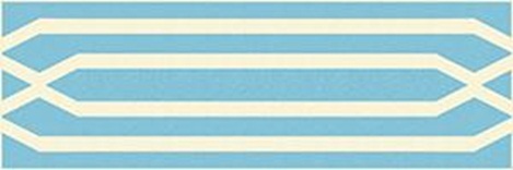 Бордюр Метлахская плитка 155E037F102 ENC37 White (Light blue) 5x15