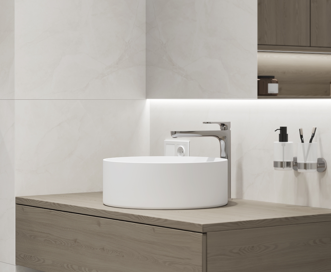 LP6012G0241R  На пол Berna Crema кремовый матовый 59.5х119.1 - фото 10