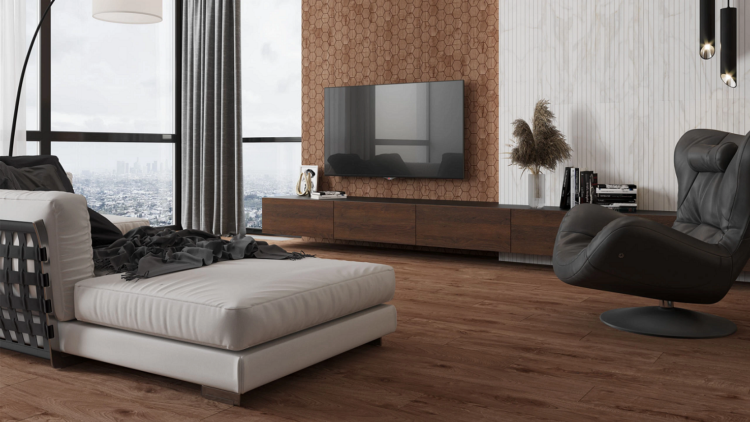 Skirting/SI01_NS/7x60 Плинтус Selection SI01 Oak  7x60 Неполированный - фото 2