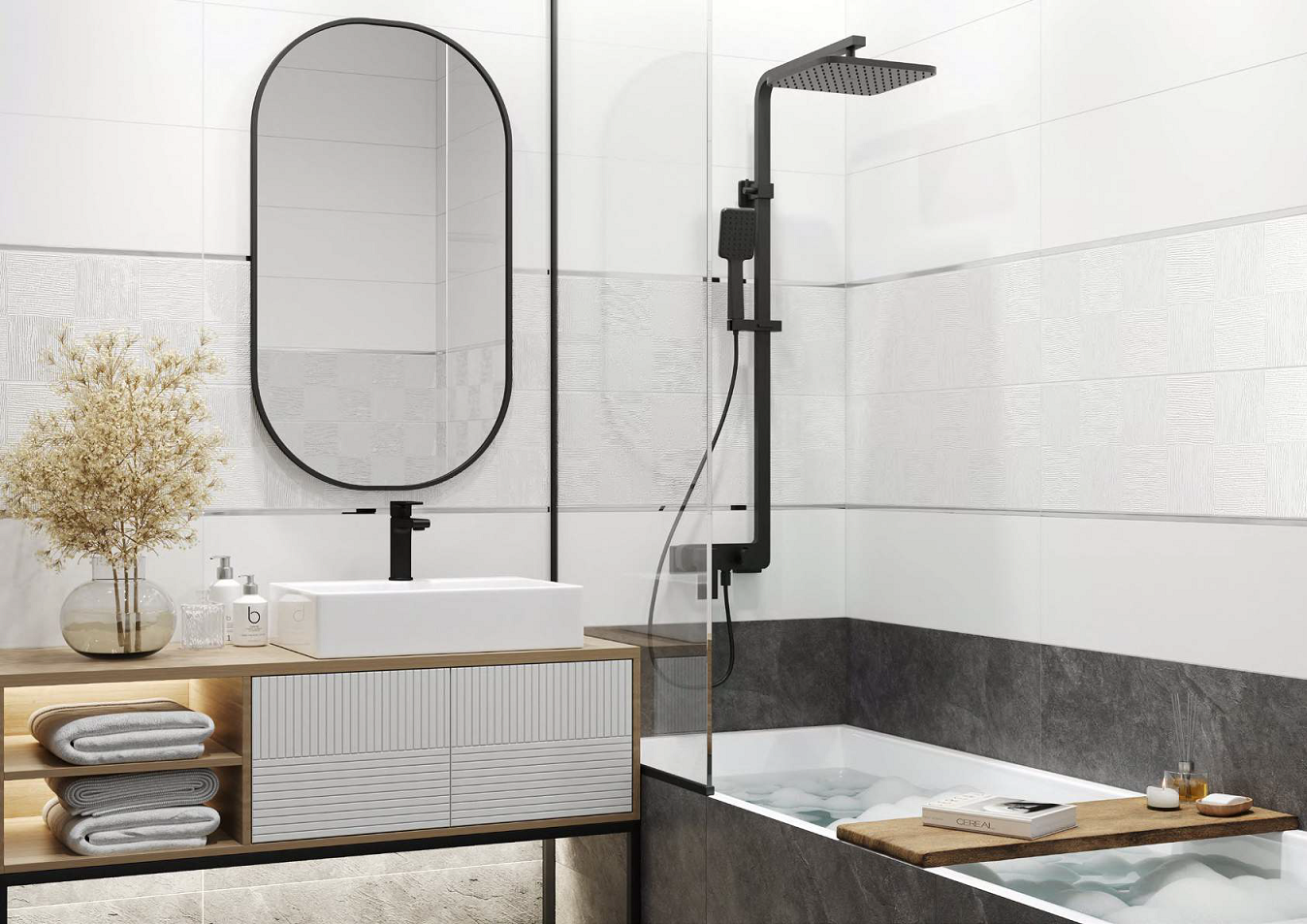 WT15GRF15R На стену Grafito Матовая - фото 2