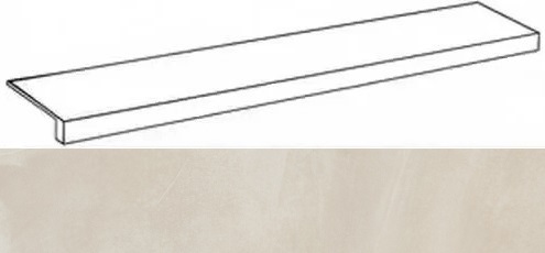 620070002340 Ступень Continuum Pure Scalino Frontale 33x160