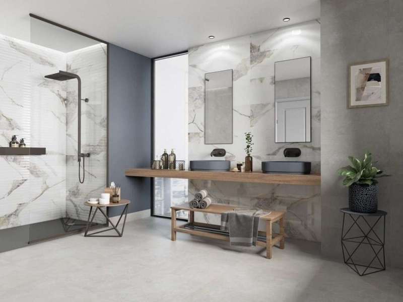 017.840.0001.12234 На пол Pietra Di Marmi 1. Compacglass Rect. 60x60 - фото 6