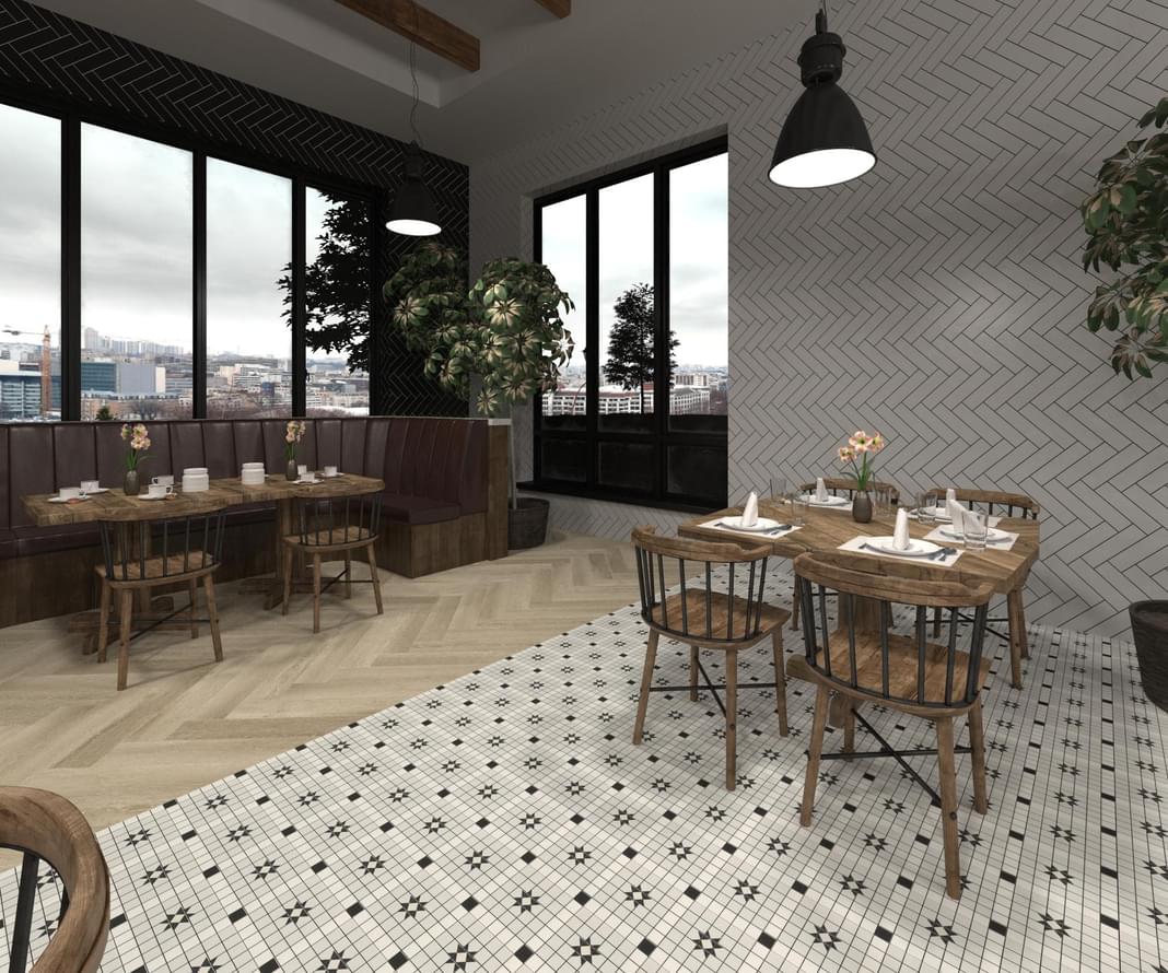 187861N На стену Flat White Gloss 7.5x30 - фото 5