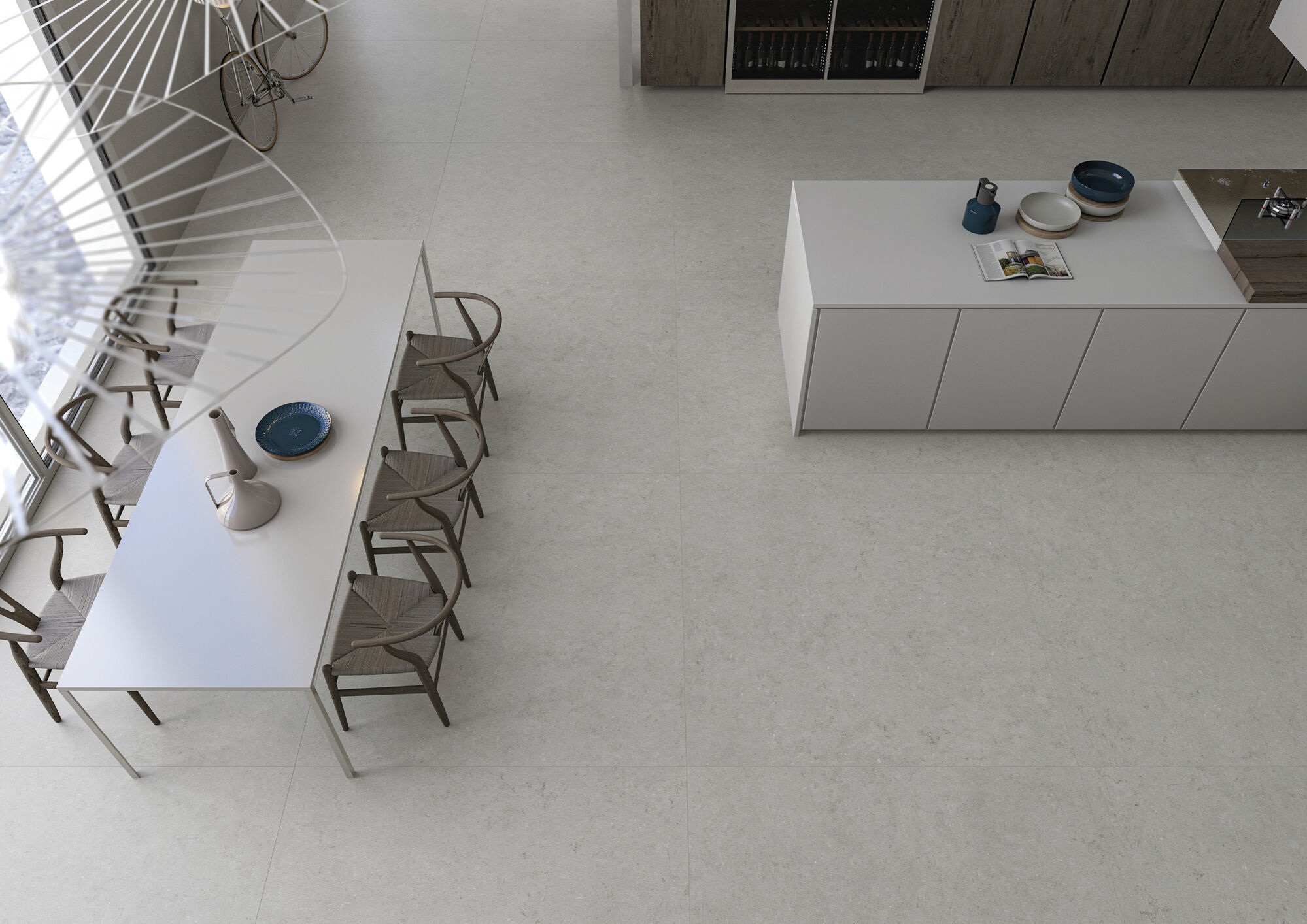 На пол Cronos Pompei Pearl Mate Rc 60x120 - фото 5